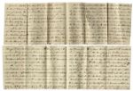 Letter Lot From the 7th Indiana Infantry With Gettysburg & Chancellorsville Content -- ''...met the Rebels July 1st and we had a terrible battle...The carnage is said to have been terrible...''