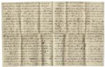 Letter Lot From the 7th Indiana Infantry With Gettysburg & Chancellorsville Content -- ''...met the Rebels July 1st and we had a terrible battle...The carnage is said to have been terrible...''