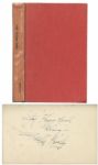Billie Holiday Signed First Edition of Her Memoirs -- Scarce