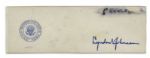 Lyndon Johnson Bill-Signing Pen Used as President -- To Sign Bill Which Increased Basic Pay For Members of the Military at the Height of the Vietnam War