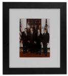 Rare 8'' x 10'' Photograph Signed by Four Presidents -- Signed by Nixon, Ford, Carter and Reagan -- With PSA/DNA COA