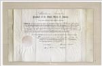 Abraham Lincoln Document Signed With a Bold, Full ''Abraham Lincoln'' Signature -- Signed Very Early in His Presidency on 28 March 1861