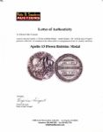 Apollo 13 Flown Robbins Medal -- From the Collection of Jack Swigert, Apollo 13 Command Module Pilot