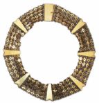 Cecil B. Demille Necklace Gifted to His Daughter, Actress Katherine Demille Quinn -- 88 Grams of 18K Gold -- With a COA From Cecil B. Demilles Granddaughter