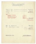 Herbert Chapman Typed Letter Signed -- On Arsenal Football Club Letterhead