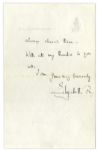 Elizabeth, the Queen Mother Autograph Letter Signed From Buckingham Palace -- ''...The King & I are so very touched by your kindness in sending us such a charming silver wedding present...''