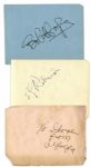 Autograph Book Signed by 45 Hollywood Stars Including, Carl Alfalfa Switzer, Bob Hope, Edward G. Robinson, Esther Williams, Dorothy Lamour, Jack Haley, Phil Harris & More
