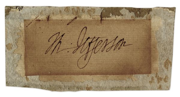 Thomas Jefferson Signature