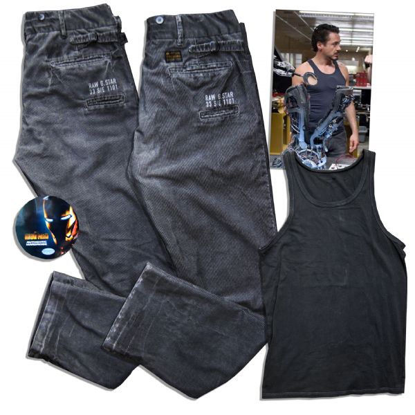 Robert Downey Jr. Screen-Worn Flying Test Wardrobe From Iron Man