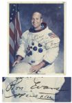Apollo 17 Astronaut Ron Evans Signed 8 x 10 Photo
