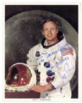 Neil Armstrong 8 x 10 Signed Photo -- Near Fine