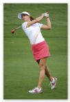 Michelle Wie Autographed & Worn Golf Shoes -- Wie Signs Her Name to Each Shoe