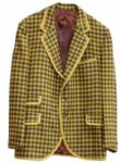 Red Skelton Famous Three Piece Checkered Suit Worn as ''Clem Kadiddlehopper'' on ''The Red Skelton Show''
