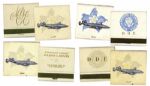 President Dwight D. Eisenhower Matchbooks Flown Aboard His Presidential Airplane