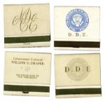 President Dwight D. Eisenhower Matchbooks Flown Aboard His Presidential Airplane