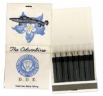 President Dwight D. Eisenhower Matchbooks Flown Aboard His Presidential Airplane