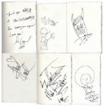 Grammy Signature Book From the 2015 Award Show -- Signed by 71 Celebrities Including Paul McCartney, Madonna, Katy Perry, Miley Cyrus, Lady Gaga, Adam Levine, Tony Bennett & More