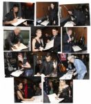 Grammy Signature Book From the 2015 Award Show -- Signed by 71 Celebrities Including Paul McCartney, Madonna, Katy Perry, Miley Cyrus, Lady Gaga, Adam Levine, Tony Bennett & More