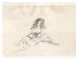 John Lennon Signed ''Bag One'' Print Depicting Lennon & Yoko Ono -- Limited Edition #48 of 300 -- With COA From Roger Epperson