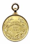 Gold F.A. Cup Winner's Medal Won in 1931 by West Bromwich Albion