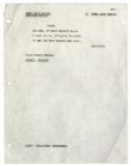 Rock Hudson's Own Script From the 1973 Academy Awards, When He Hosted It -- With COAs From Rock Hudson's Estate