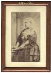 Queen Victoria Signed Photograph -- COA From PSA/DNA