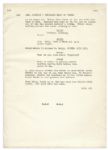 Joan Crawford Personally Owned Film Script for ''Daisy Kenyon'' -- From Christie's Auction of Crawford's Estate