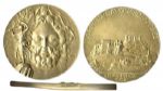 Gold Olympic Medal From the 1906 Summer Olympics, Held in Athens, Greece