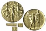 Gold Medal From the 1912 Summer Olympics, Held in Stockholm, Sweden