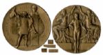Bronze Medal From the 1912 Summer Olympics, Held in Stockholm, Sweden