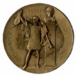 Bronze Medal From the 1912 Summer Olympics, Held in Stockholm, Sweden