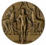 Bronze Medal From the 1912 Summer Olympics, Held in Stockholm, Sweden
