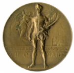 Bronze Olympic Medal From the 1920 Summer Olympics, Held in Antwerp, Belgium