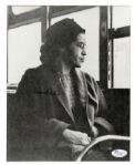 Rosa Parks Signed Photograph -- With COA From JSA