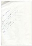 ''The Sound of Music'' Script Owned & Signed by Academy Award Nominated Cinematographer Ted McCord -- With McCord's Own Annotations and Notes