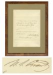 President Ulysses S. Grant Signed Pardon