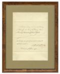 President Ulysses S. Grant Signed Pardon