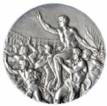 Silver Medal From the 1952 Summer Olympics, Held in Helsinki, Finland