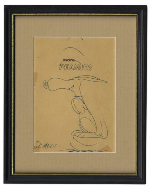 Charles Schulz Snoopy Drawing
