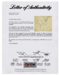 Marilyn Monroe Signed Photo Display -- With PSA/DNA COA
