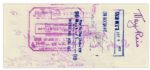 Marilyn Monroe Signed Check
