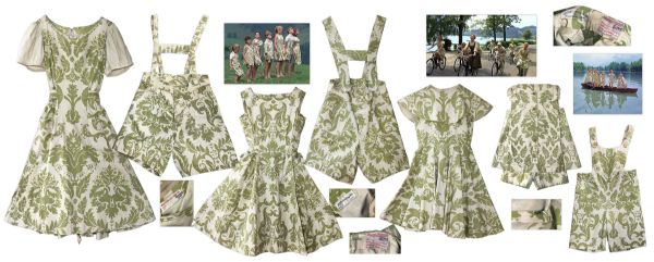 The Sound of Music Ultimate Collection of Curtain Costumes Worn by the Von Trapp Children