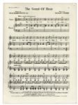 ''Sound of Music'' Sheet Music