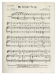 ''Sound of Music'' Sheet Music