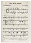 ''Sound of Music'' Sheet Music