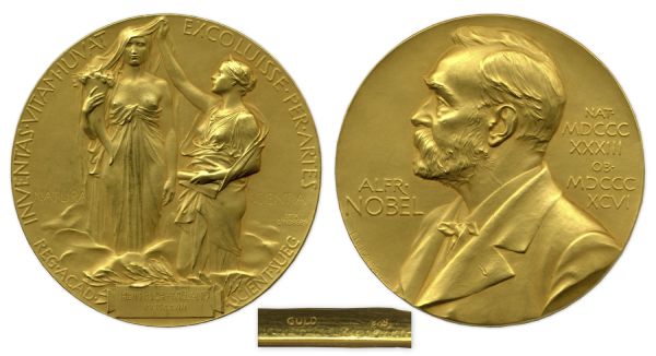 Nobel Prize Awarded to Chemist Heinrich Wieland, the Founder of Modern Biochemistry -- The Only Nobel Prize in Chemistry Ever to Be Auctioned