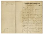 General William T. Sherman Autograph Letter Signed on U.S. Army Stationery