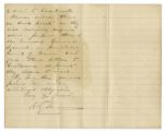 General William T. Sherman Autograph Letter Signed on U.S. Army Stationery