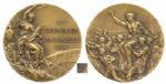 Bronze Olympic Medal From the 1932 Summer Olympics, Held in Los Angeles, California
