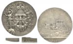 Silver Olympic Medal From the 1906 Summer Olympics, Held in Athens, Greece